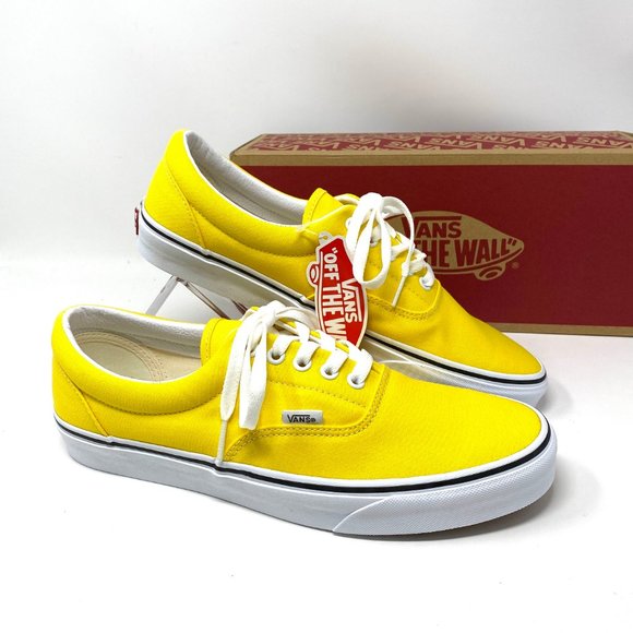 Vans Legendary Era Cyber Yellow Canvas Skate Sneakers Men's Size 9.5 VN0A54F1CA1 - Picture 9 of 11